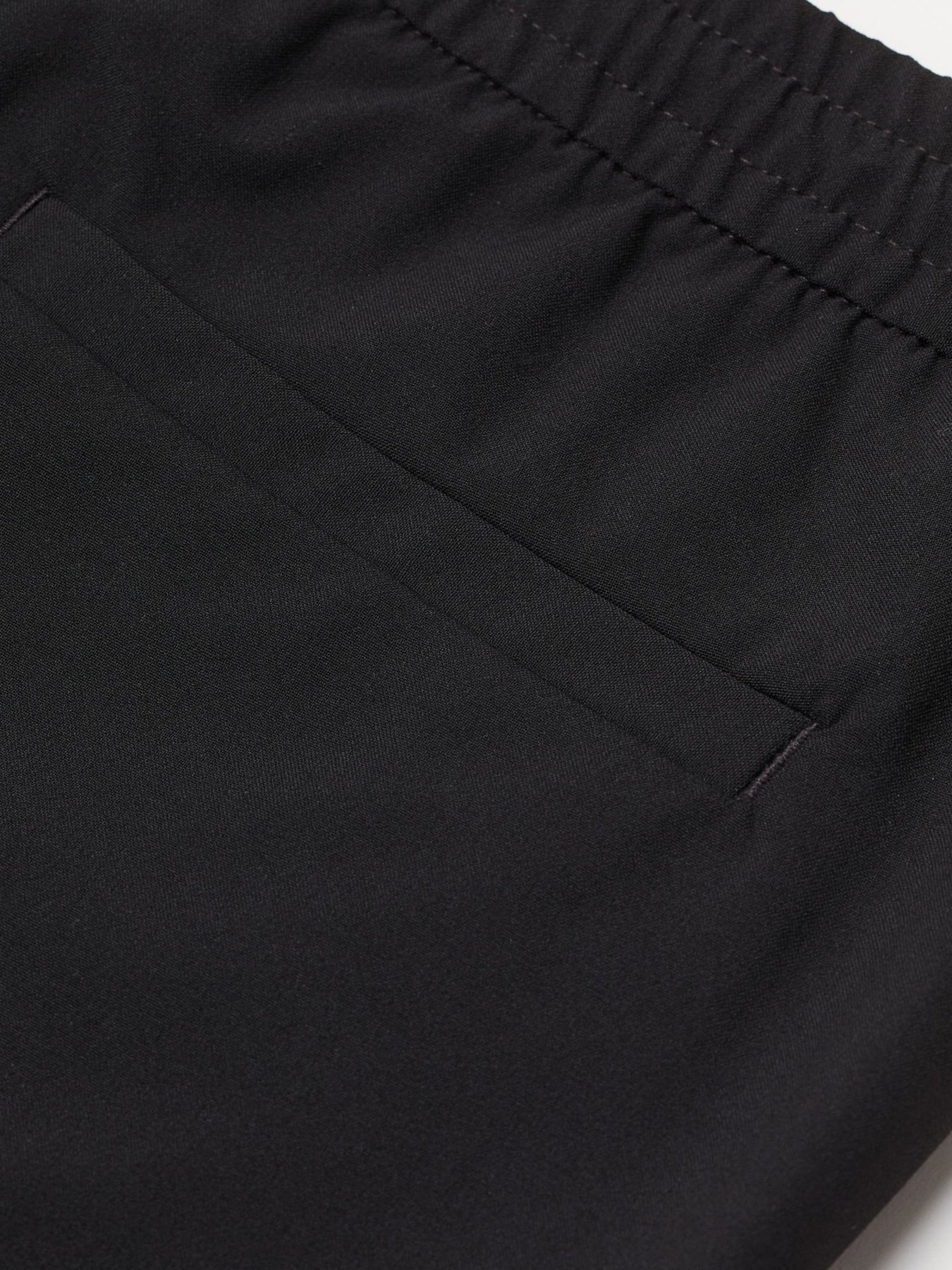 Брюки H&M модель 0766402_чорний Фото