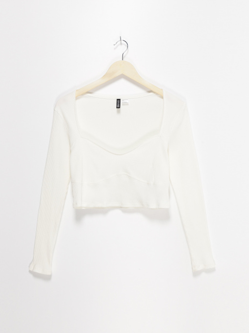Худи и свитшоты H&M модель 0950722_білий Фото