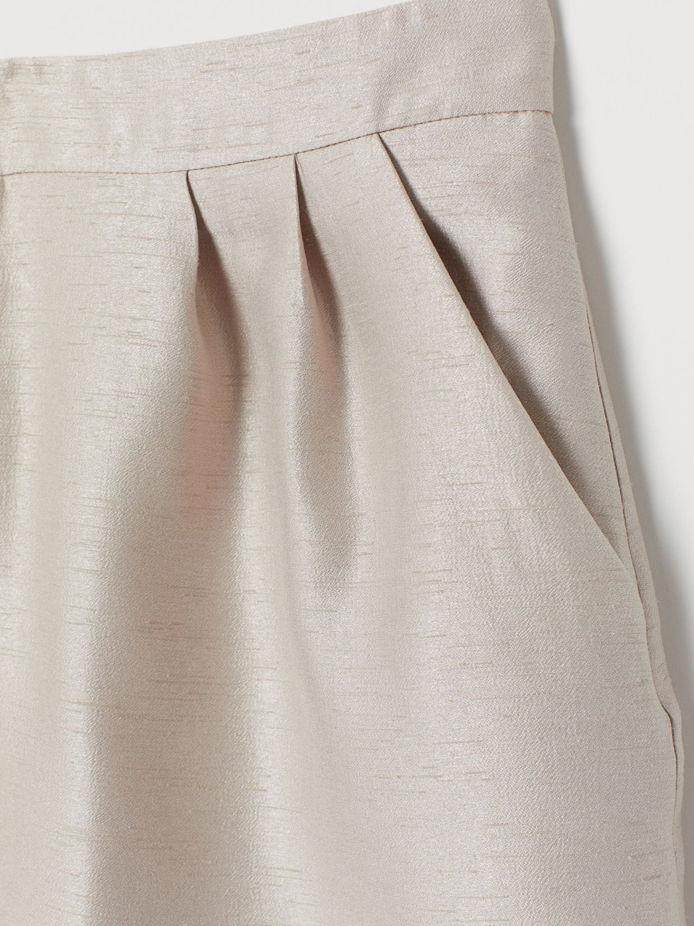Юбки H&M модель 0766829_с.бежевий Фото