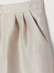 Юбки H&M модель 0766829_с.бежевий Фото