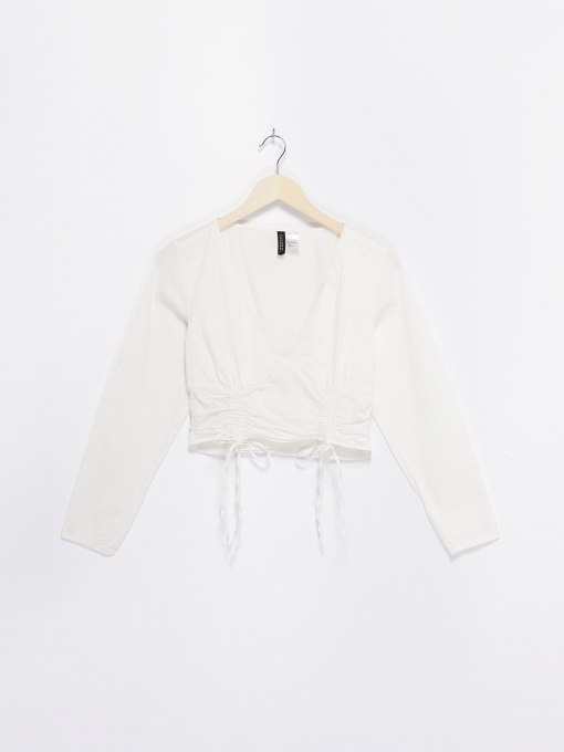 Рубашки H&M модель 0968541_білий Фото