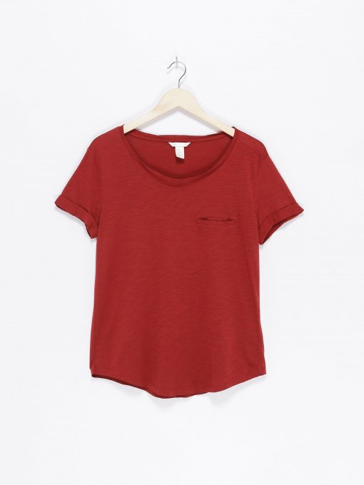 Футболки і поло H&M модель 0189955_коричневий Фото