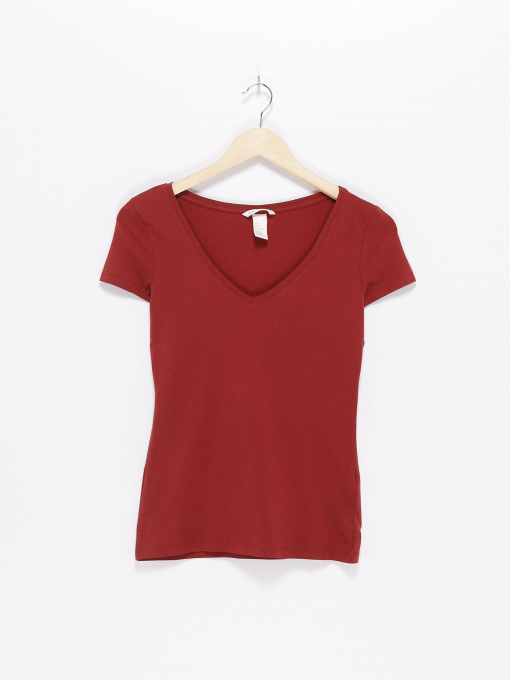Футболки і поло H&M модель 0215248_т.помаранчевий Фото