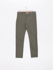 Брюки H&M модель 0290691_хакі Фото