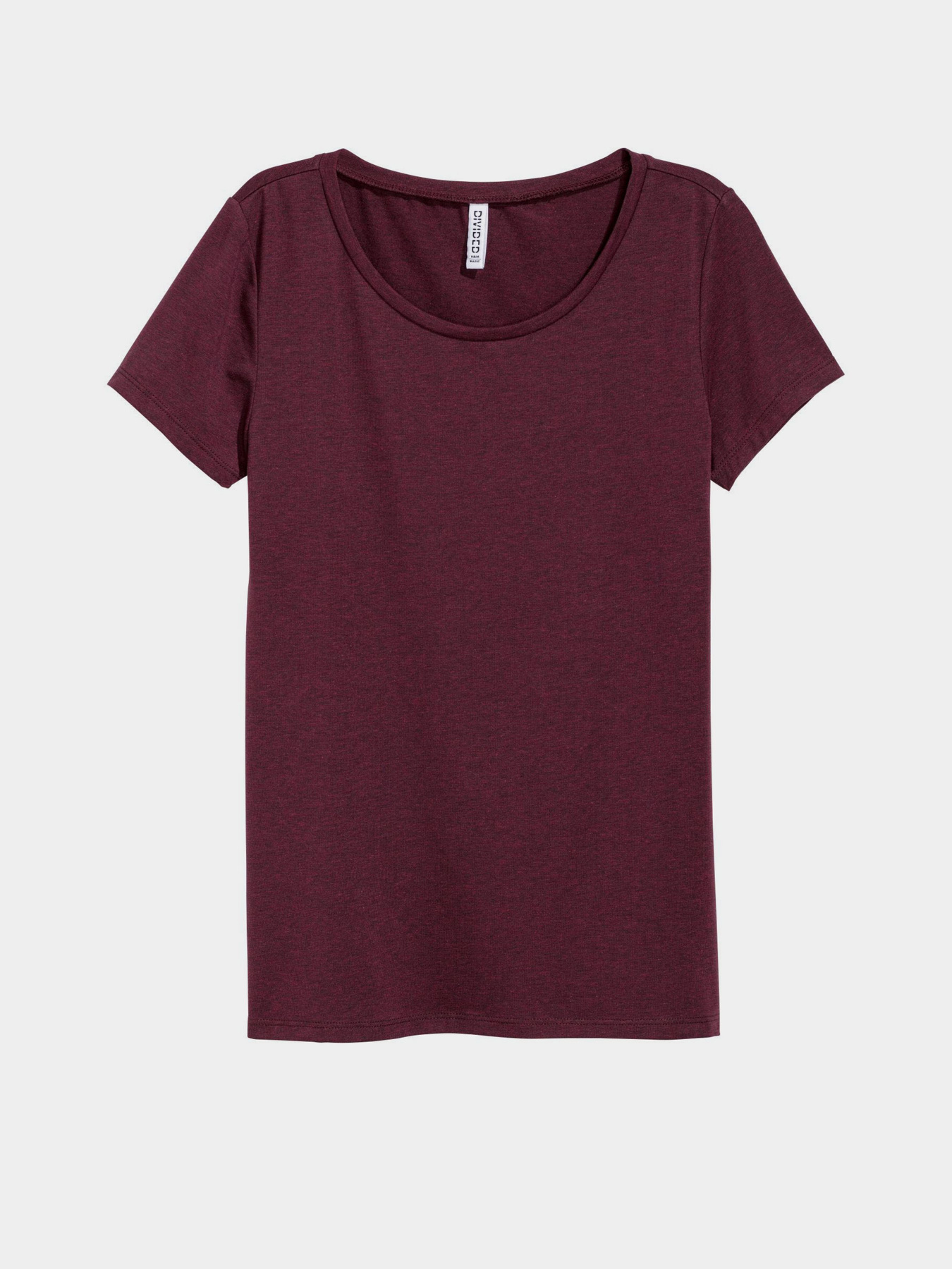 Футболки і поло H&M модель 0306307_т.бордовий Фото