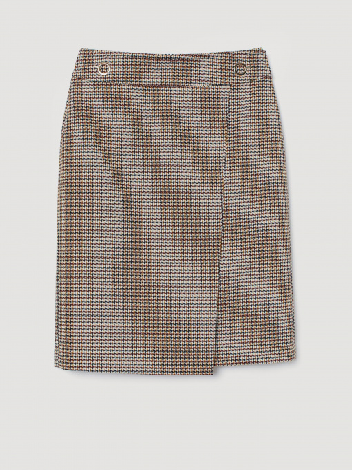 Спідниці H&M модель 0778476_т.сірий комб. Фото