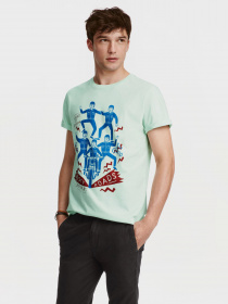 Футболки и поло H&M модель 0394674_с.зелений комб. Фото