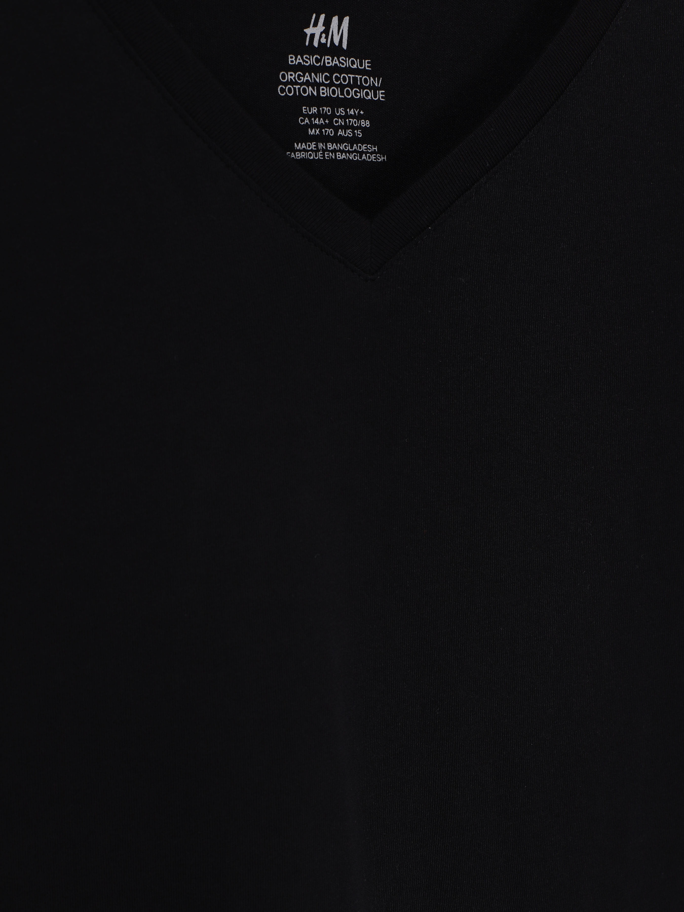 Футболки и поло H&M модель 04039901_чорний Фото