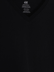 Футболки и поло H&M модель 04039901_чорний Фото
