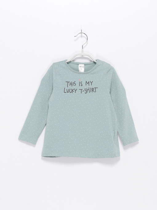Худі та світшоти H&M модель 0429006_с.бірюзовий комб. Фото