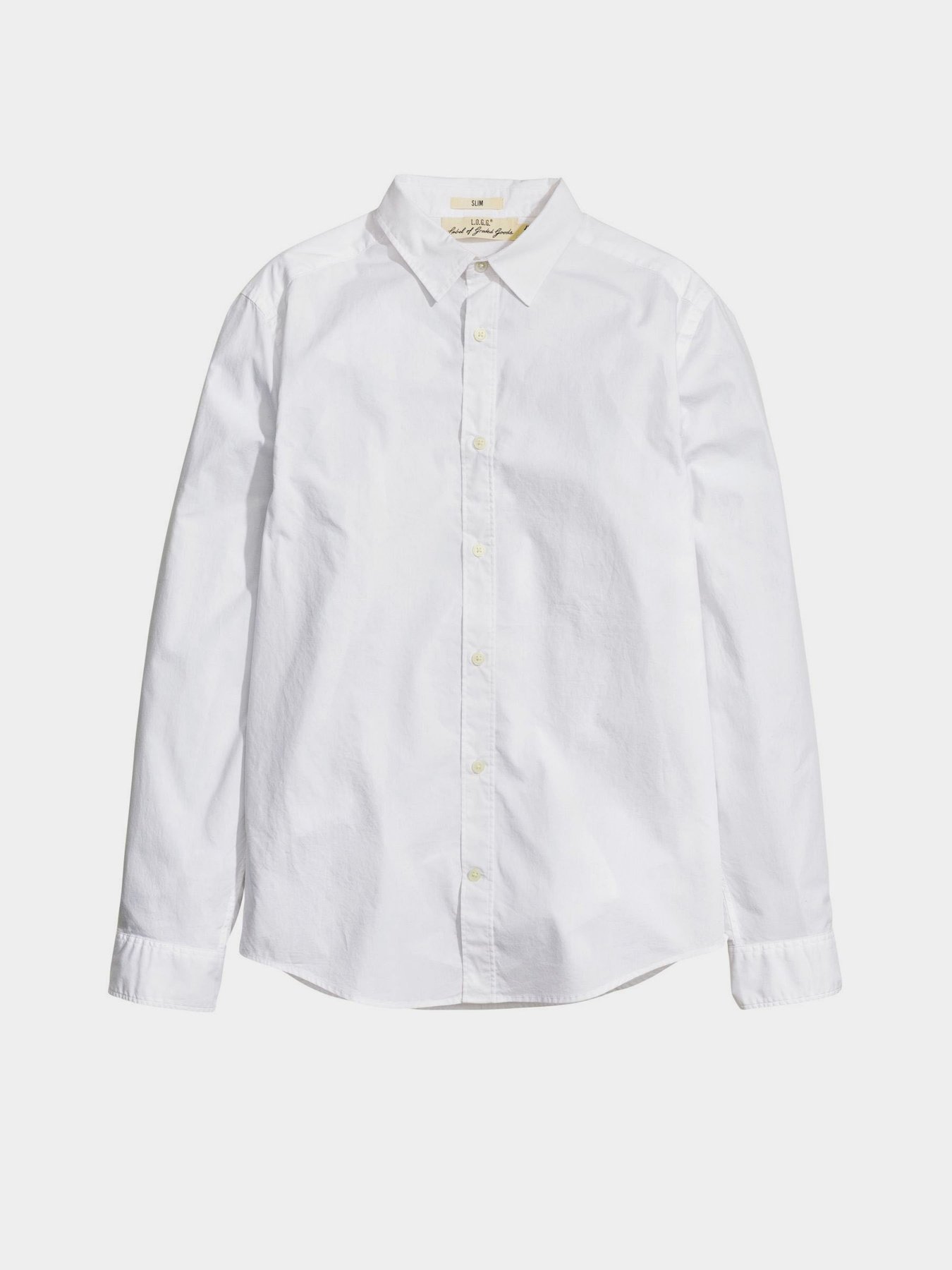 Сорочки H&M модель 0436711_білий Фото