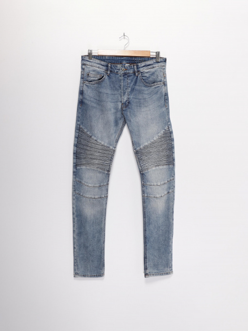 Брюки H&M модель 0458428_синій Фото