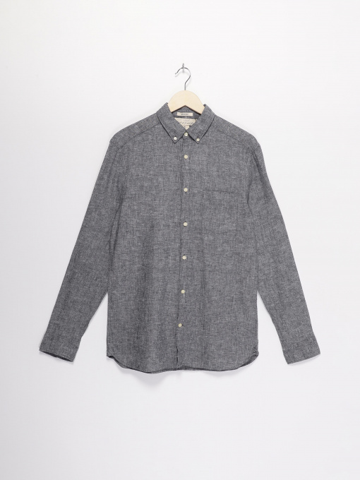 Рубашки H&M модель 0478721_т.синій комб. Фото