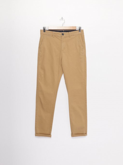Штани H&M модель 04906761_бежевий Фото