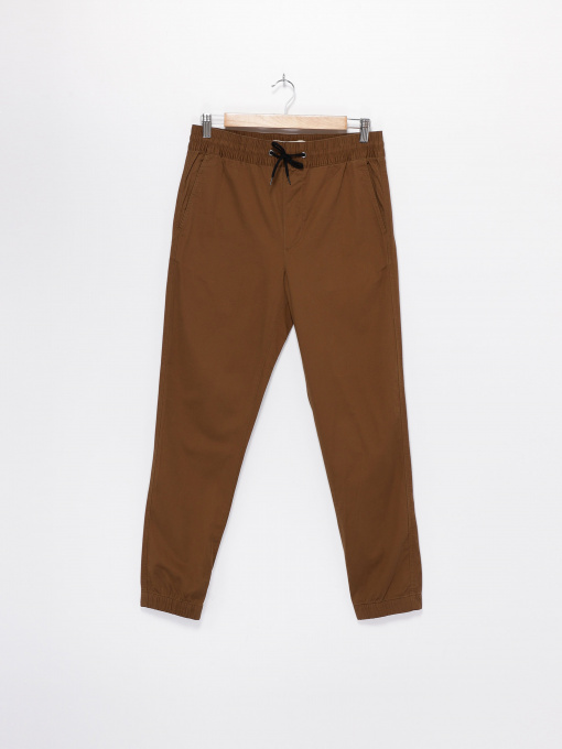 Брюки H&M модель 0525500_коричневий Фото