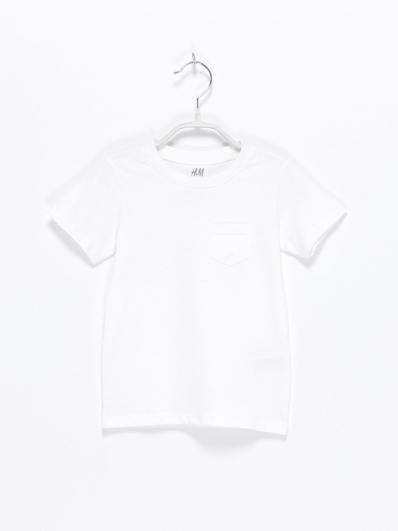 Футболки і поло H&M модель 0531802_білий Фото