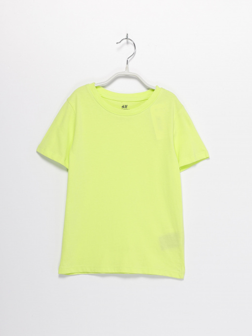 Футболки і поло H&M модель 0544290_салатовий Фото