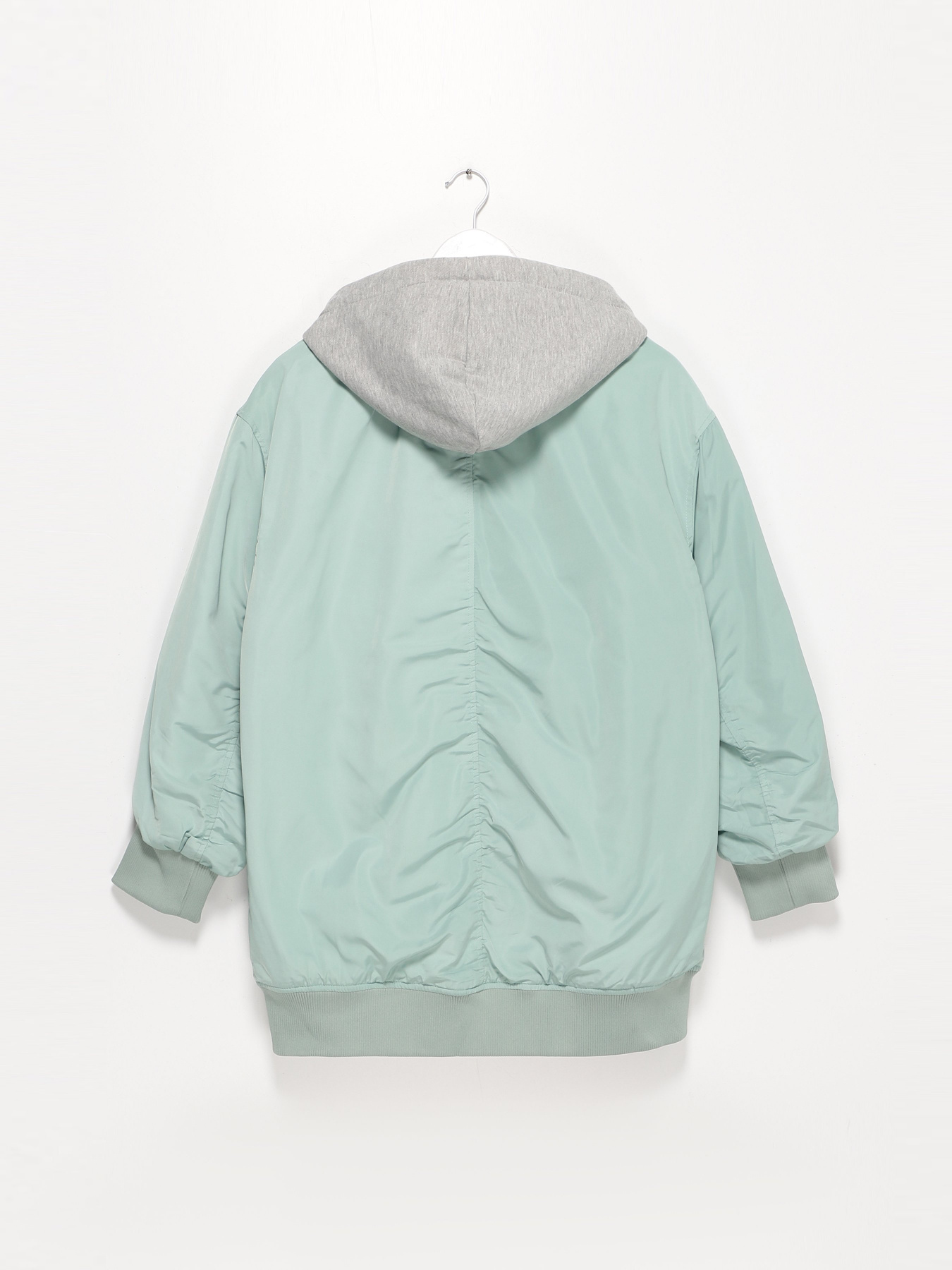 Куртки та дублянки H&M модель 0793731_бірюзовий з сірим Куртки та дублянки H&M модель 0793731_бірюзовий з сірим Фото
