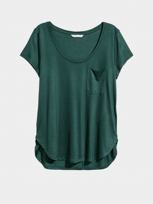 Футболки і поло H&M модель 0548613_т.зелений Фото