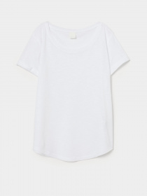 Футболки і поло H&M модель 0554598_білий Фото