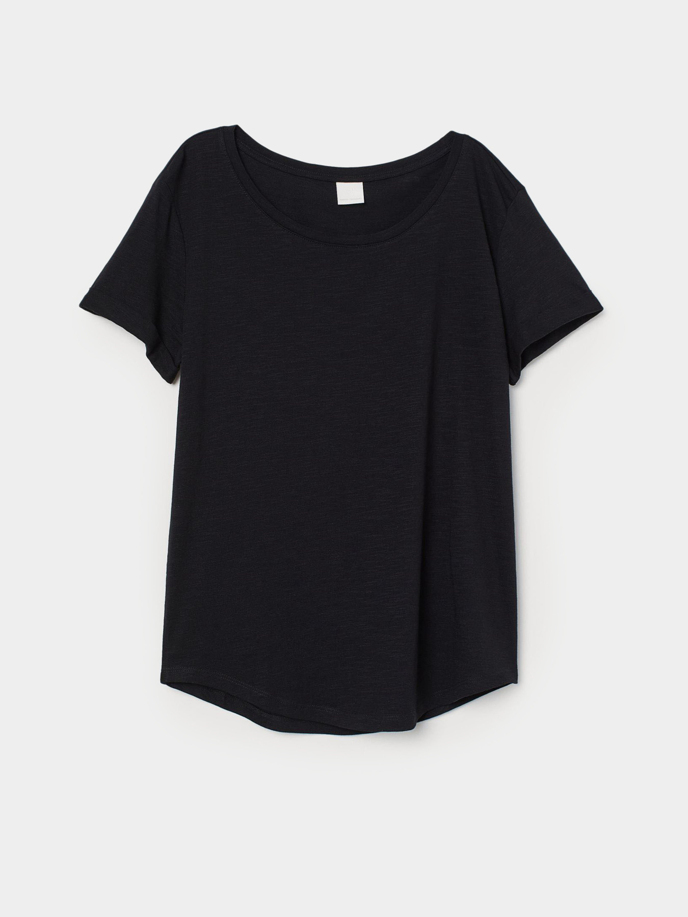 Футболки і поло H&M модель 0554598_чорний Фото
