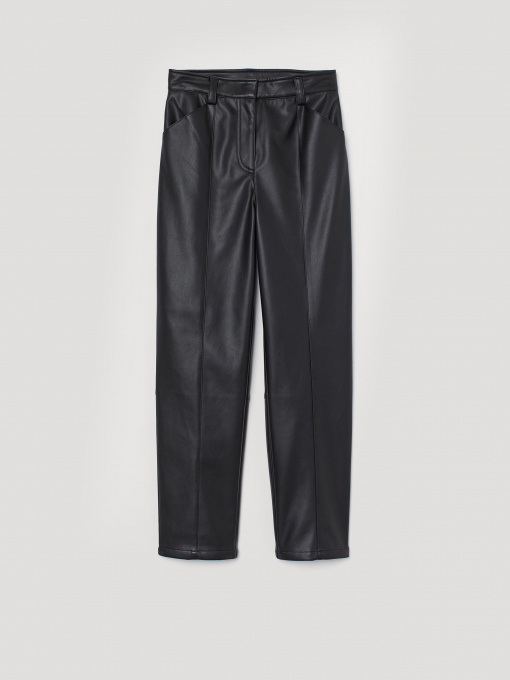 Брюки H&M модель 0793852_чорний Фото