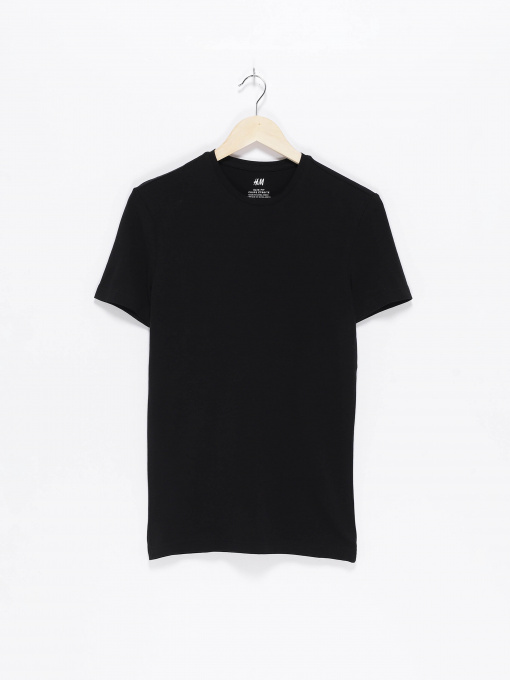 Футболки и поло H&M модель 0570002_чорний Фото