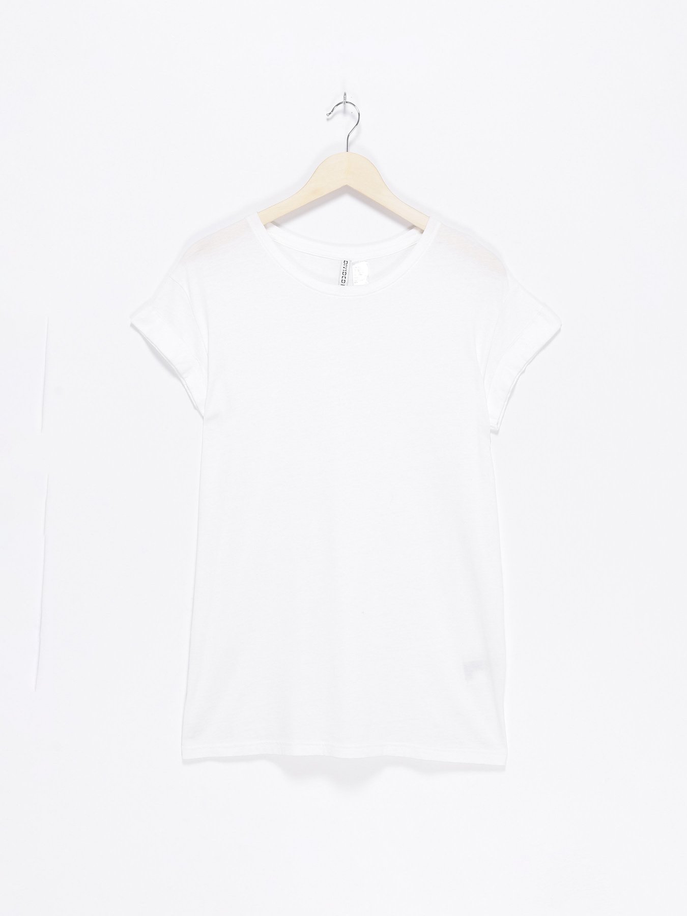 Футболки и поло H&M модель 0571436_білий Фото