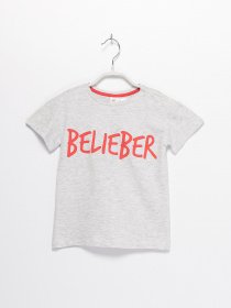Футболки і поло H&M модель 0576568_сірий з червоним Фото