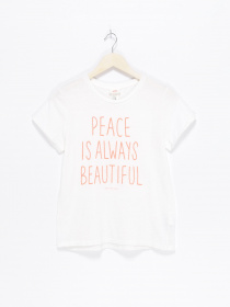 Футболки и поло H&M модель 06197841_білий з помаранчевим Фото