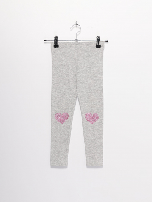 Брюки H&M модель 0620216_сірий з рожевим Фото