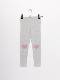 Штани H&M модель 0620216_сірий з рожевим Фото