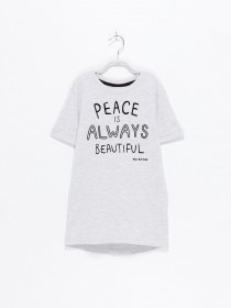 Футболки і поло H&M модель 0632495_сірий комб. Фото