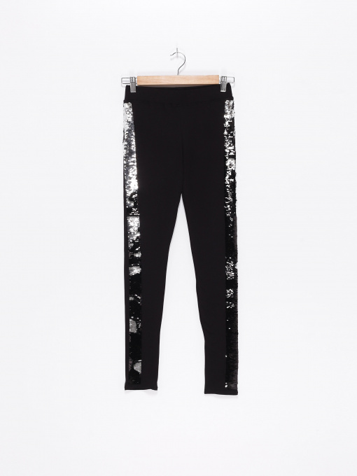 Брюки H&M модель 06571651_чорний Фото