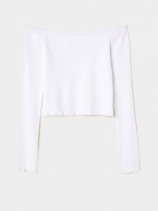 Футболки і поло H&M модель 0659832_білий Фото