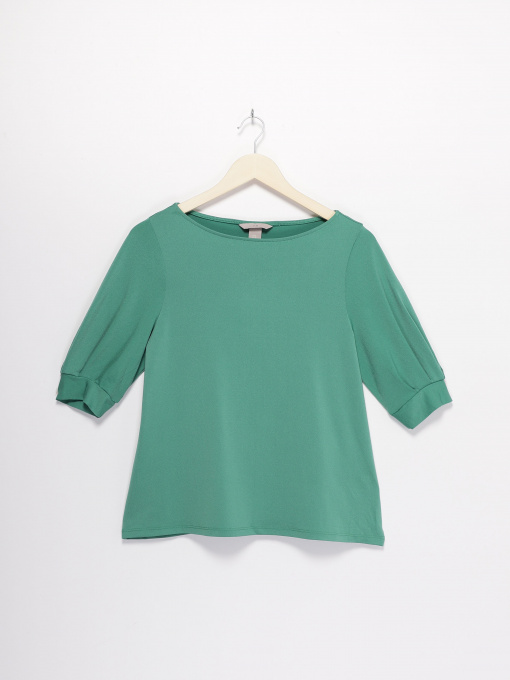 Футболки і поло H&M модель 0664074_зелений Фото
