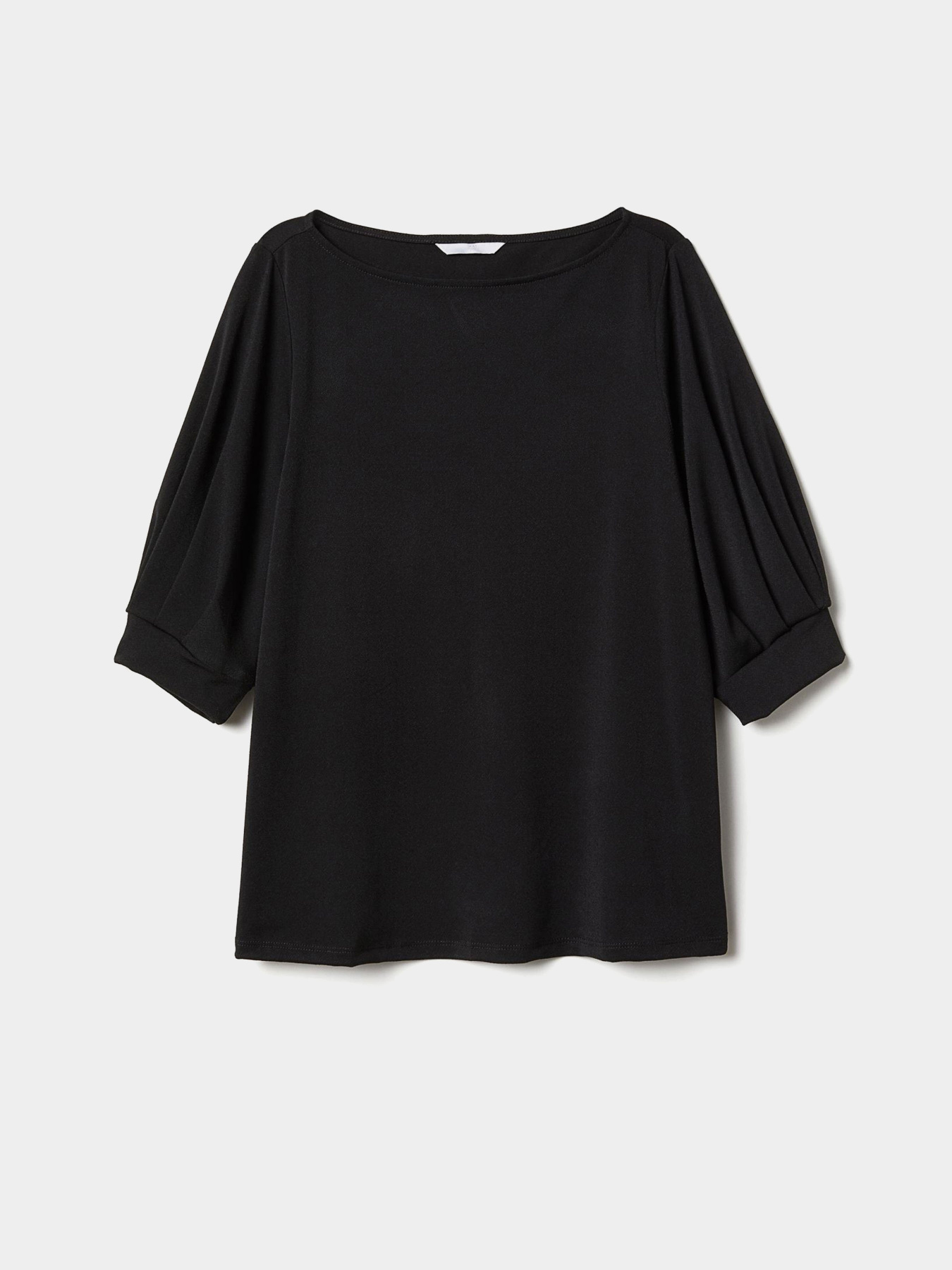 Футболки і поло H&M модель 0664074_чорний Фото