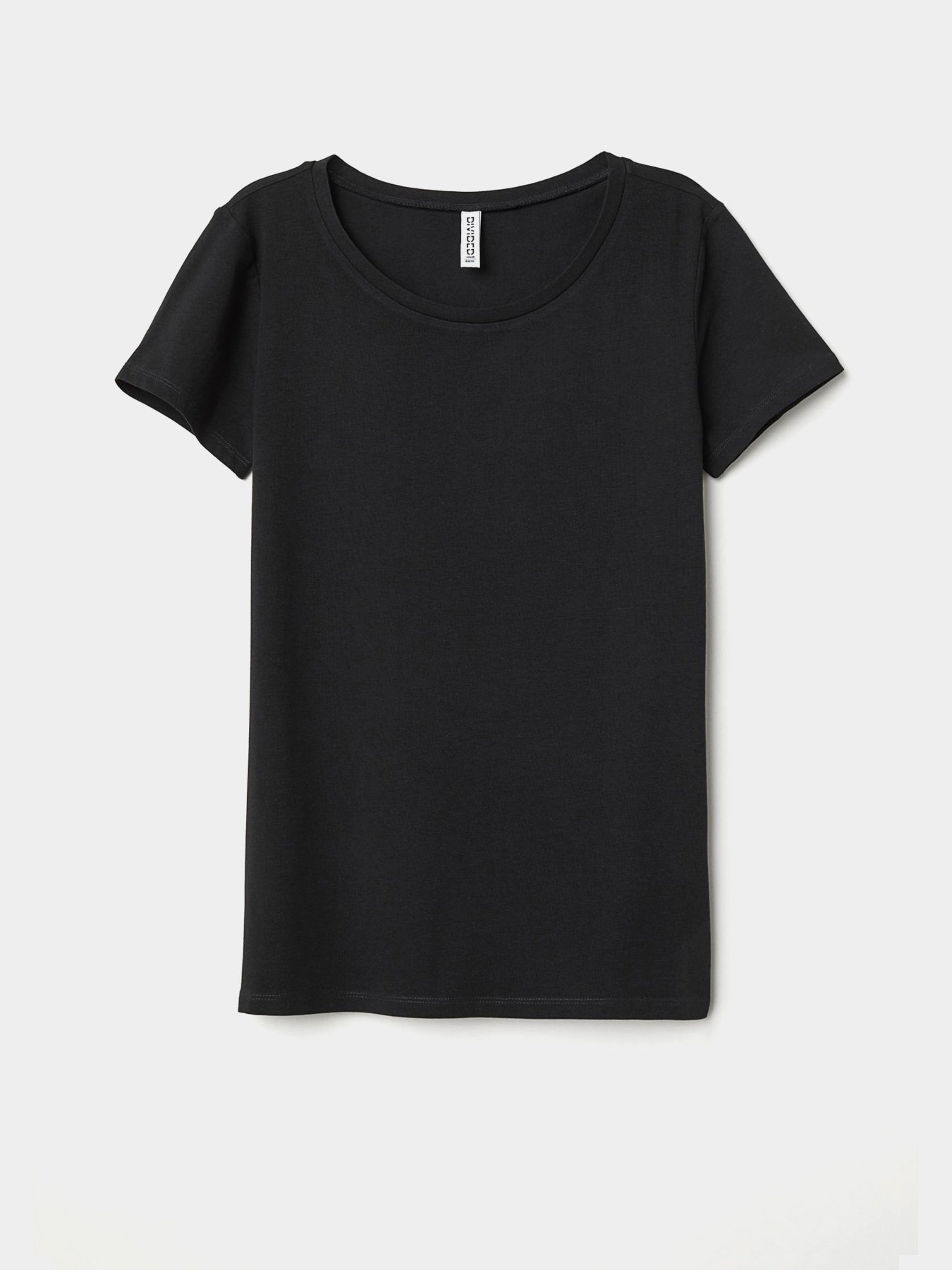 Футболки і поло H&M модель 0678342_чорний Фото
