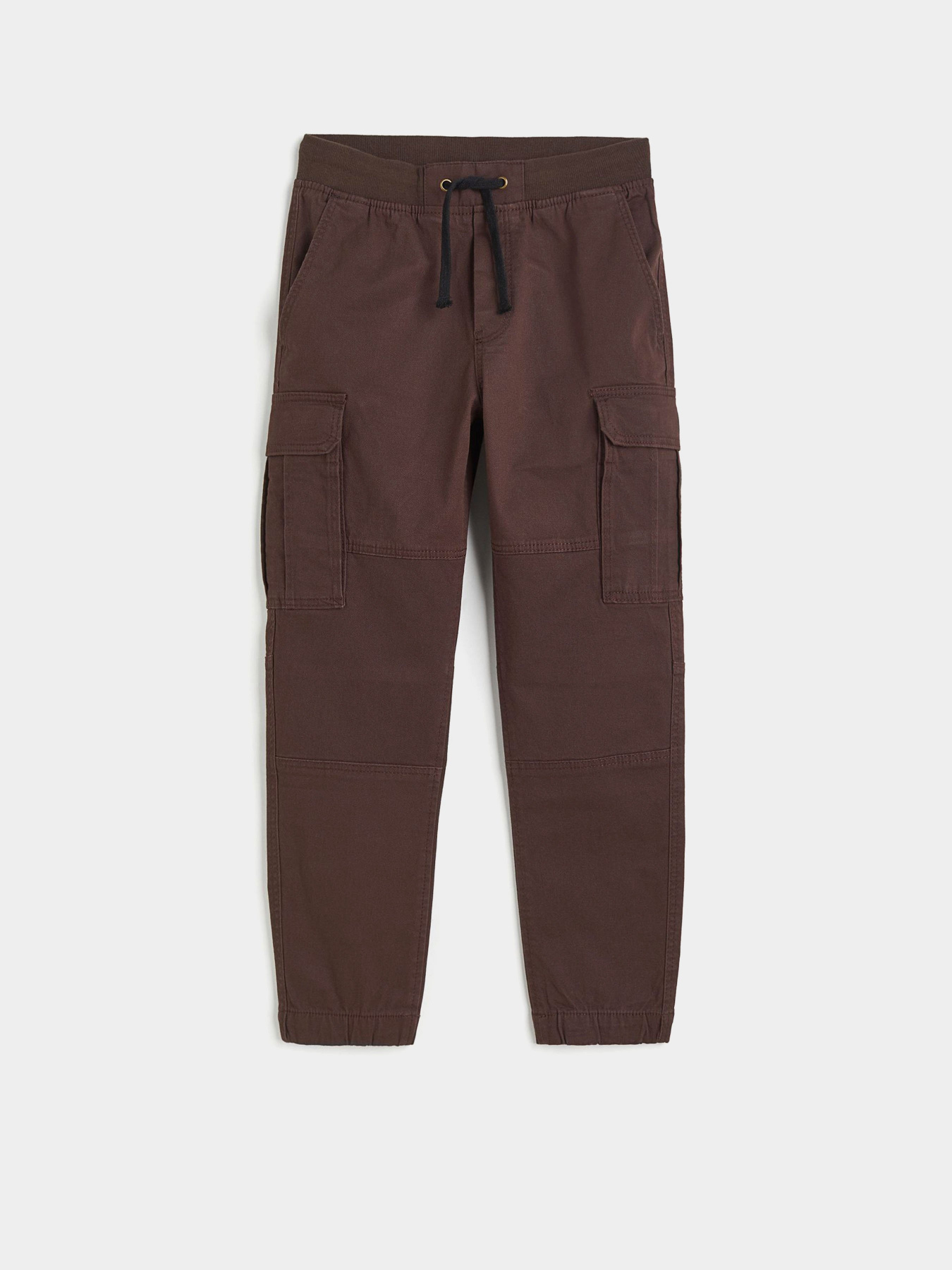 Штани H&M модель 0689014_с.коричневий Штани H&M модель 0689014_с.коричневий Фото