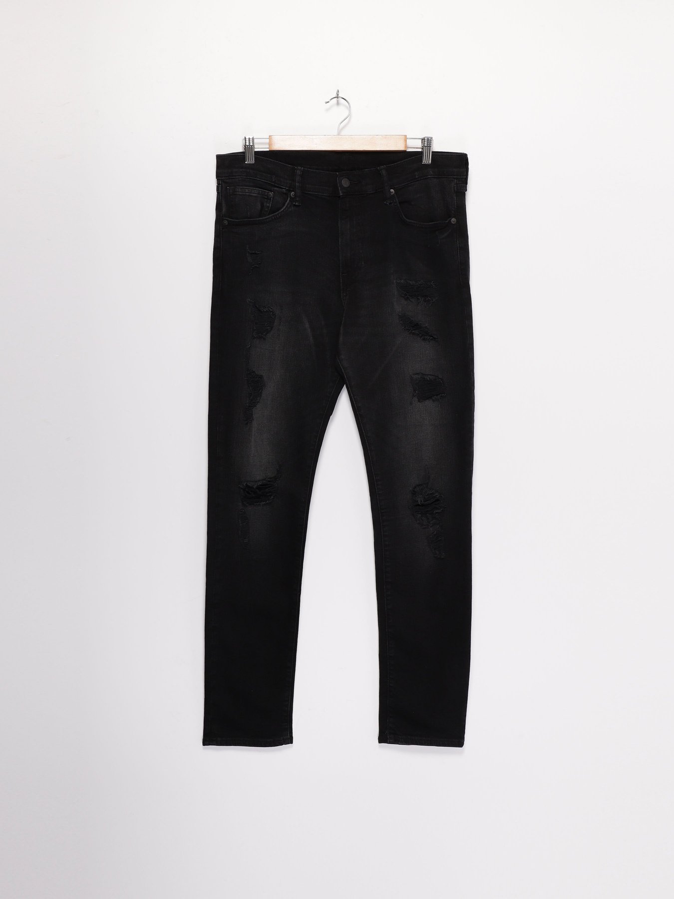 Джинси H&M модель 0690449_чорний Джинси H&M модель 0690449_чорний Фото