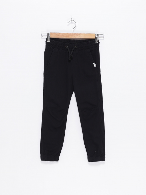 Брюки H&M модель 0692844_чорний Фото