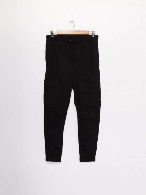 Брюки H&M модель 06984361_чорний Фото