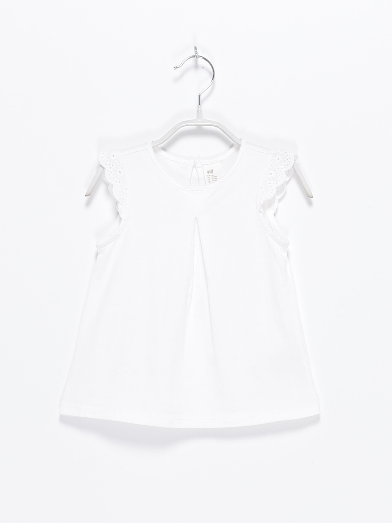 Футболки и поло H&M модель 06994889_білий Фото