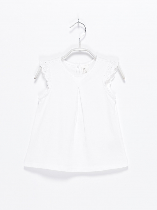 Футболки и поло H&M модель 06994889_білий Фото