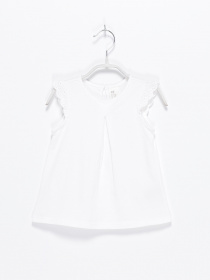 Футболки и поло H&M модель 06994889_білий Фото