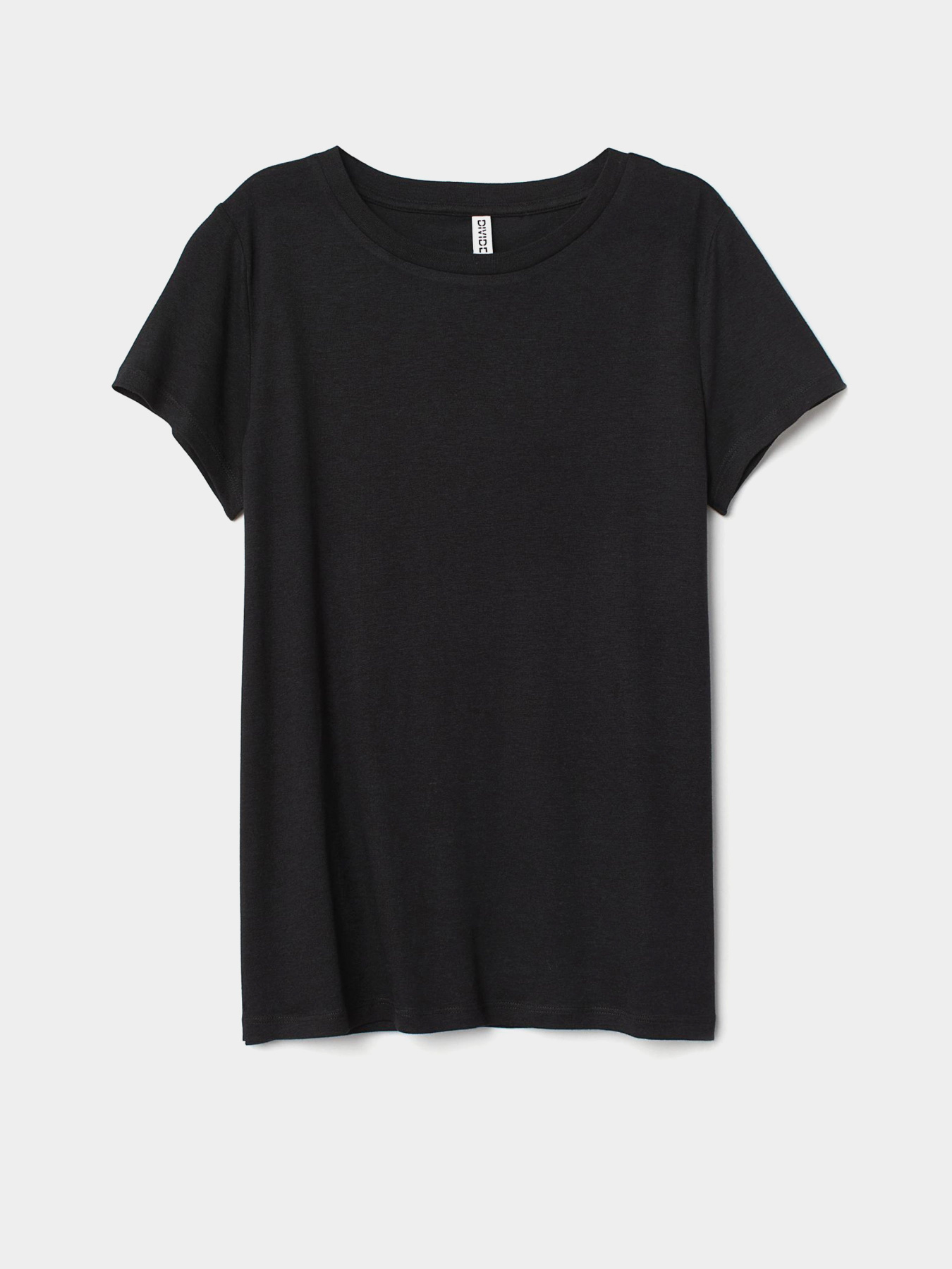 Футболки і поло H&M модель 0717490_чорний Фото
