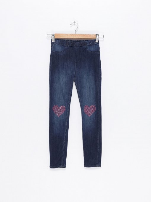 Брюки H&M модель 0739802_синій Фото