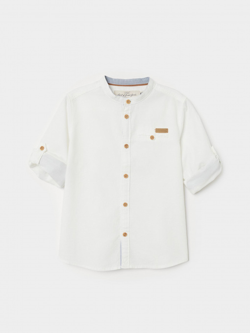 Рубашки H&M модель 0742204_білий Фото