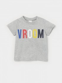 Футболки і поло H&M модель 0743906_сірий комб. Фото