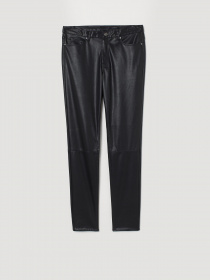 Брюки H&M модель 0810448_чорний Фото